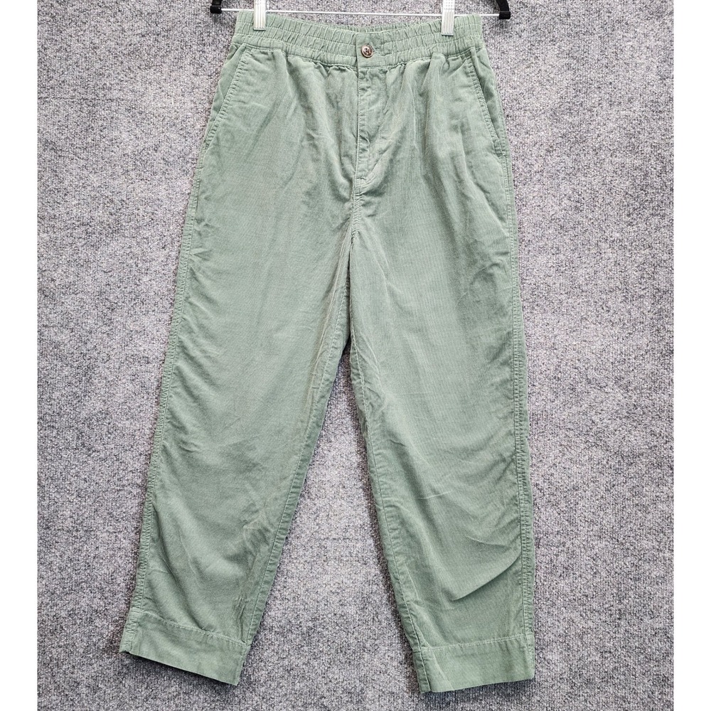 Madewell Women's Corduroy Pull-On Elastic Waist Barrel Pants XS 100% Cotton